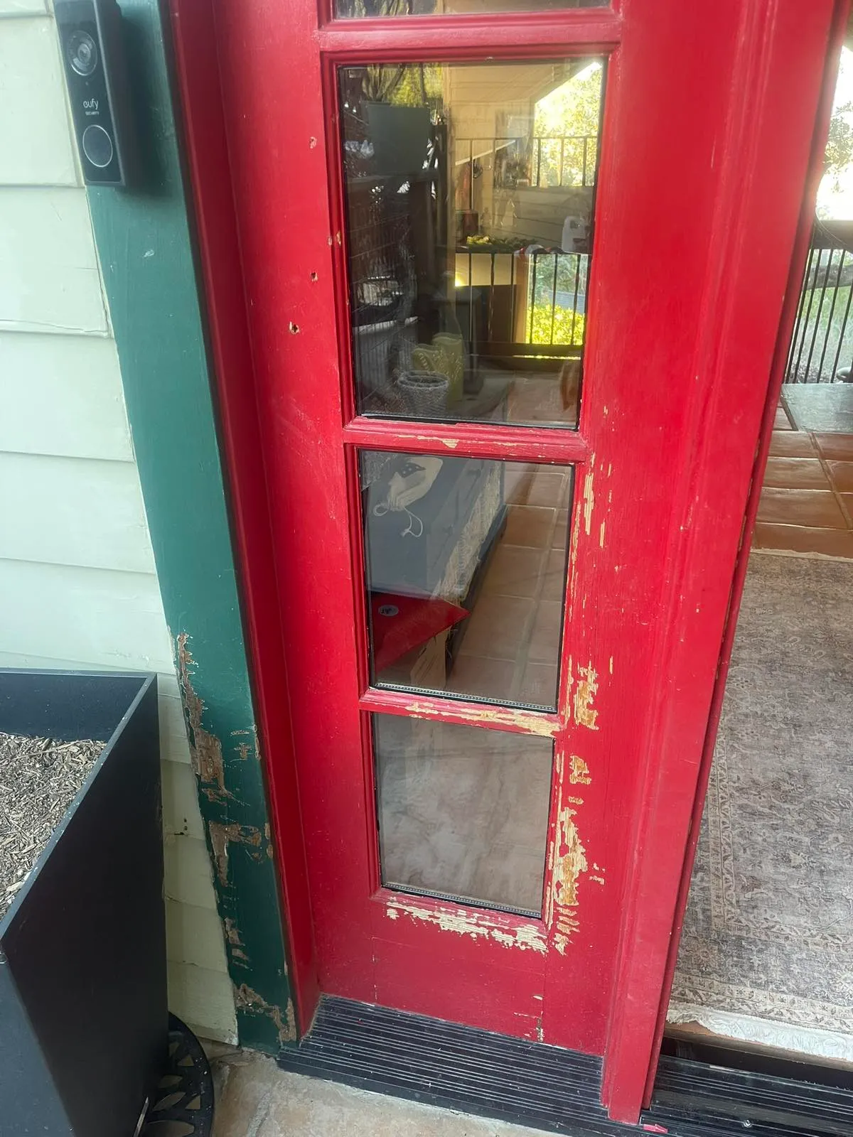 Commercial door glass repair completed by Glass Smith